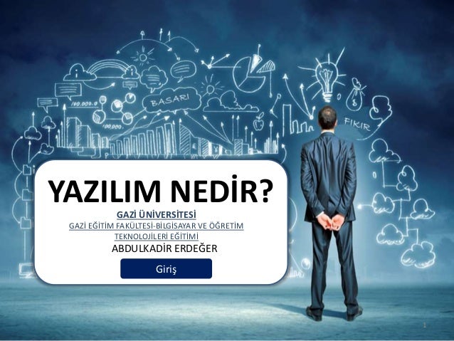 Yazılım nedir Yazılım nedir